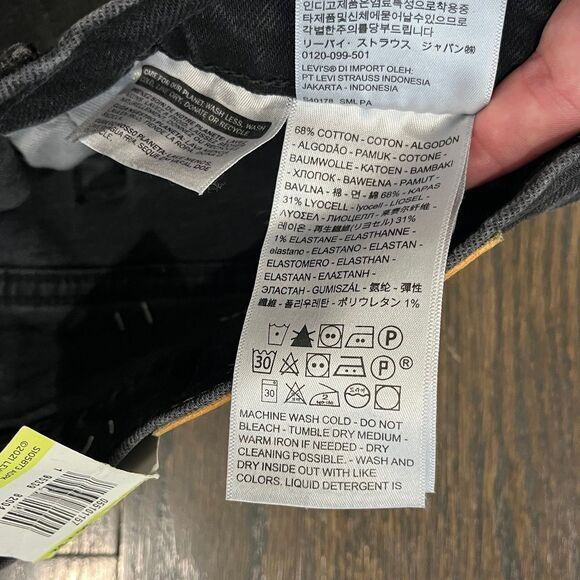 Levi’s Jeans Men’s 30x32 Black 510 Skinny Flex Eco Performance Premium Stretch - Picture 6 of 10